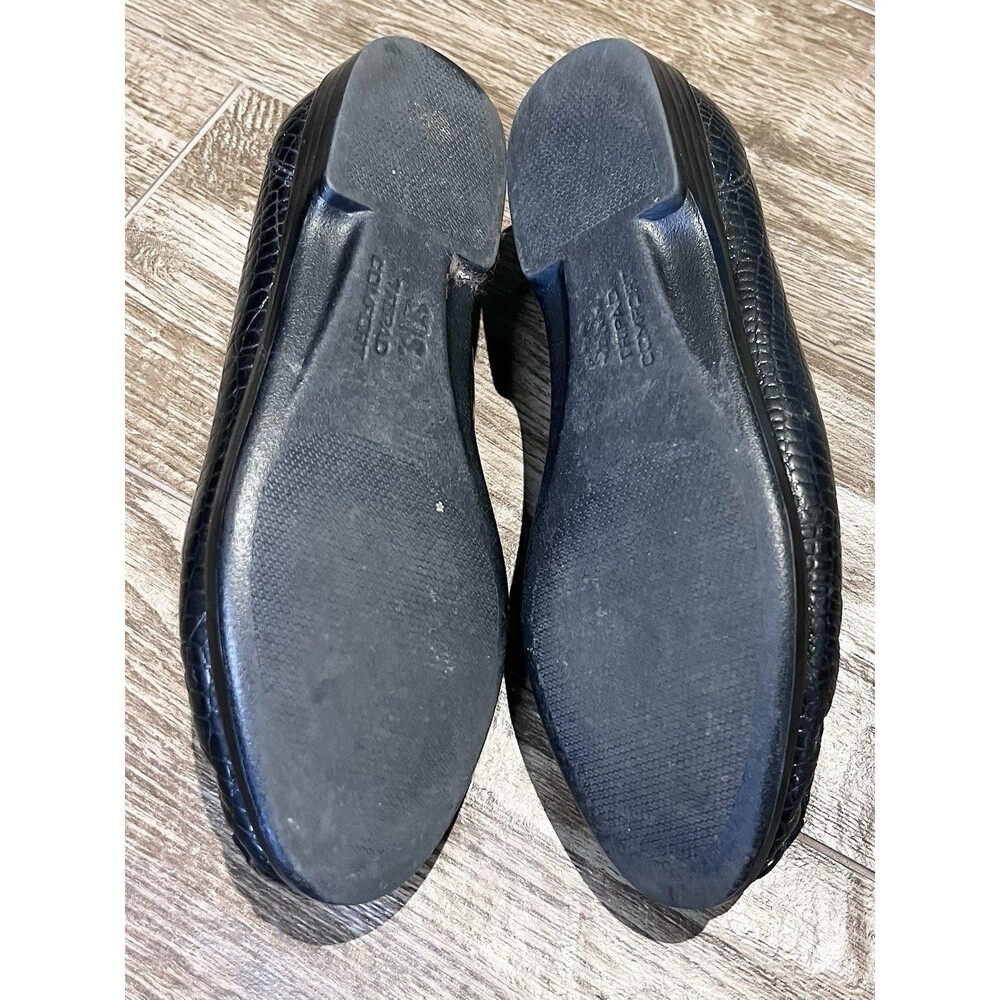 SAS Simplify Loafers Women's Size 6 1/2 M Black Croc Comfort Shoes Slip On - Picture 9 of 11